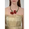 Cabbage necklace with tagging