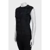 Black straight cut top