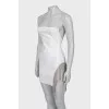 Mini dress decorated with crystals