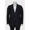Men's black jacket