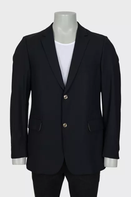 Men's black jacket