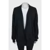 Cashmere cardigan with pockets