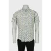 Men's green shirt