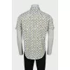Men's green shirt