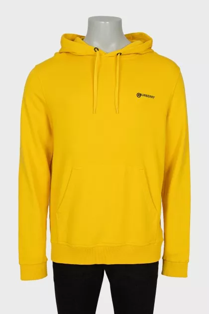 Men's hoodie yellow