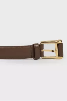 Classic leather belt