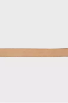 Classic leather belt