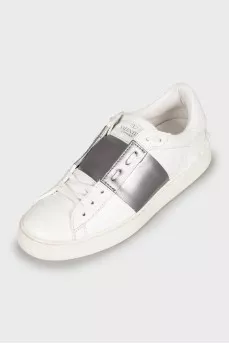Leather sneakers Open