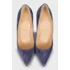 Blue shoes So Kate