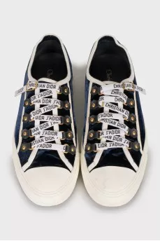 Velvet Walk'n'Dior sneakers