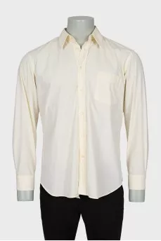 Men's yellow shirt