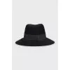 Black felt hat