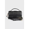 Le Bambino black leather bag