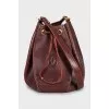 Leather bag Must de Cartier