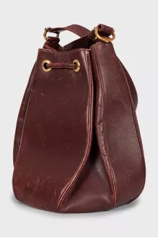 Leather bag Must de Cartier