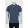 Men's polo shirt with buttons