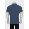 Men's polo shirt with buttons
