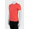 Plain straight cut T-shirt