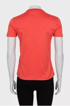 Plain straight cut T-shirt