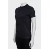 Blue straight cut t-shirt