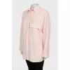 Oversized shirt in pink