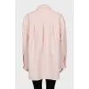 Oversized shirt in pink