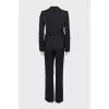 Striped suit with trousers