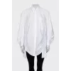 Shirt with patch pocket