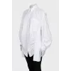 Shirt with patch pocket