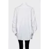 Shirt with patch pocket
