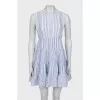 Striped linen dress