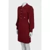 Long sleeve button dress