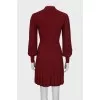 Long sleeve button dress