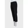 Slim fit trousers with pockets
