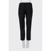Slim fit trousers with pockets