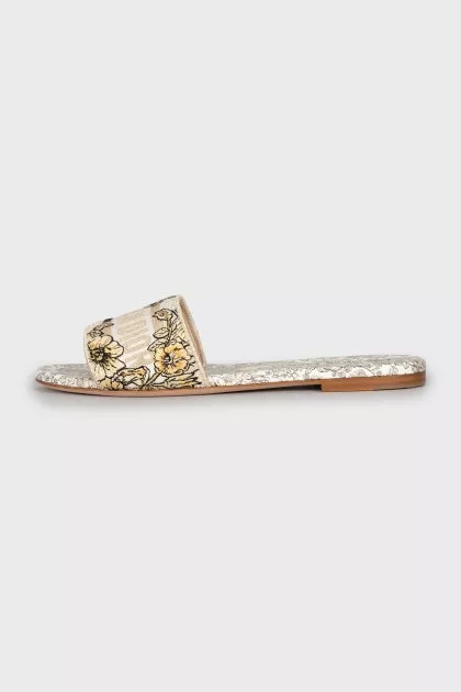 Dway textile slippers