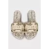 Dway textile slippers