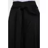 Fitted trousers with belt