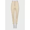 Yellow high waist jeans