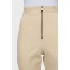 Yellow high waist jeans