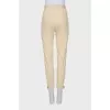 Yellow high waist jeans