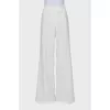 White palazzo pants