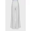 White palazzo pants
