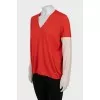 Cashmere and silk pullover