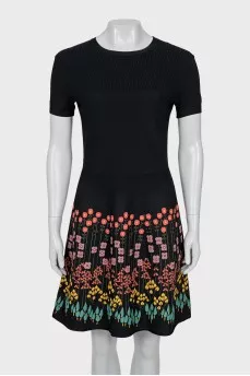 Short sleeve floral dress