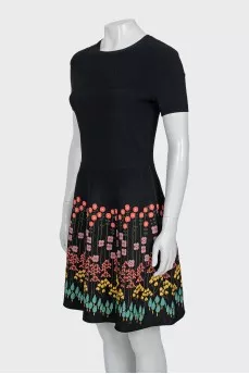 Short sleeve floral dress