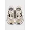 Daymaster textile and suede sneakers