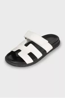 Leather sandals Chypre