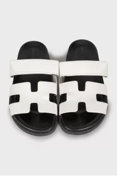 Leather sandals Chypre