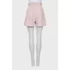 Fitted shorts in pink